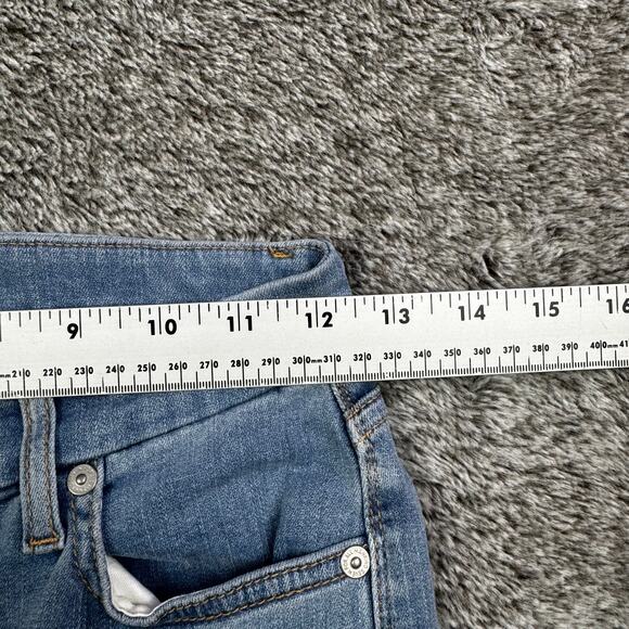 7 For All Mankind Kimmie Straight Leg Denim Jeans Women's 26 - Picture 9 of 11